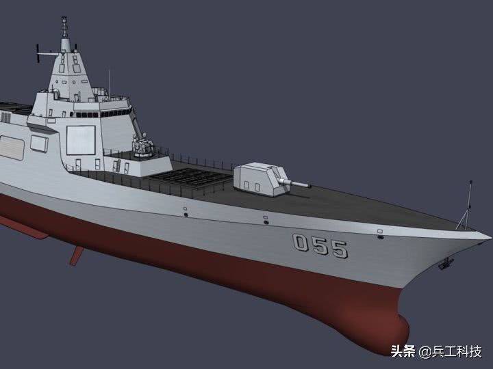 055驱逐舰搭载电磁炮和激光武器,055驱逐舰还会造吗
