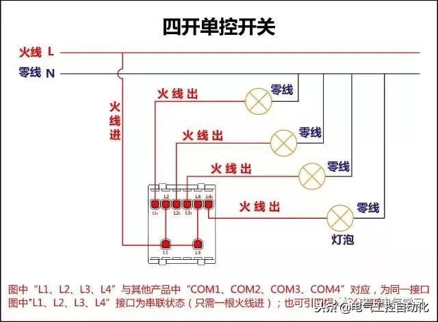 电表上断路器怎么接线真实图,断路器带互感器的电表接线图