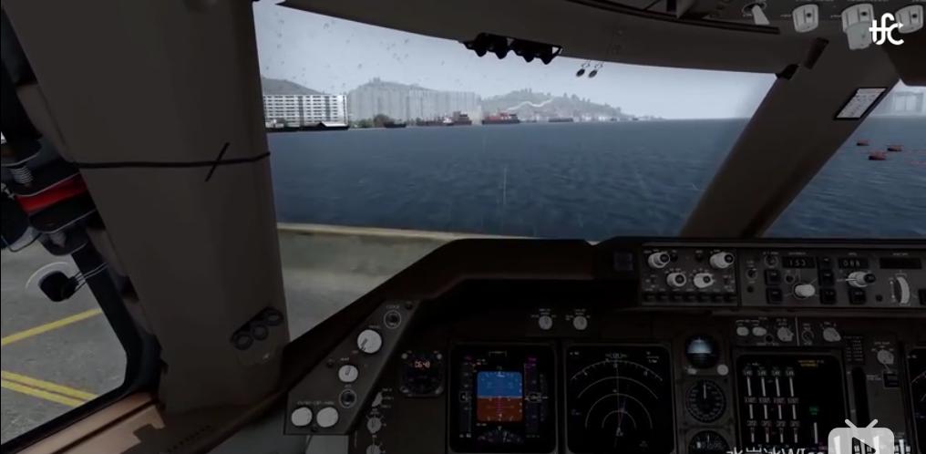 在暴雨中泡个澡,回顾中华航空605航班1993.11.4启德机场坠海事件