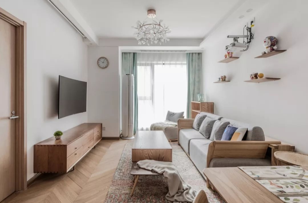 客厅电视柜搭配效果图,客厅流行哪种电视柜好看又实用