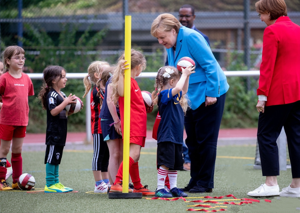 各国领导人运动比赛,各国领导人运动场面