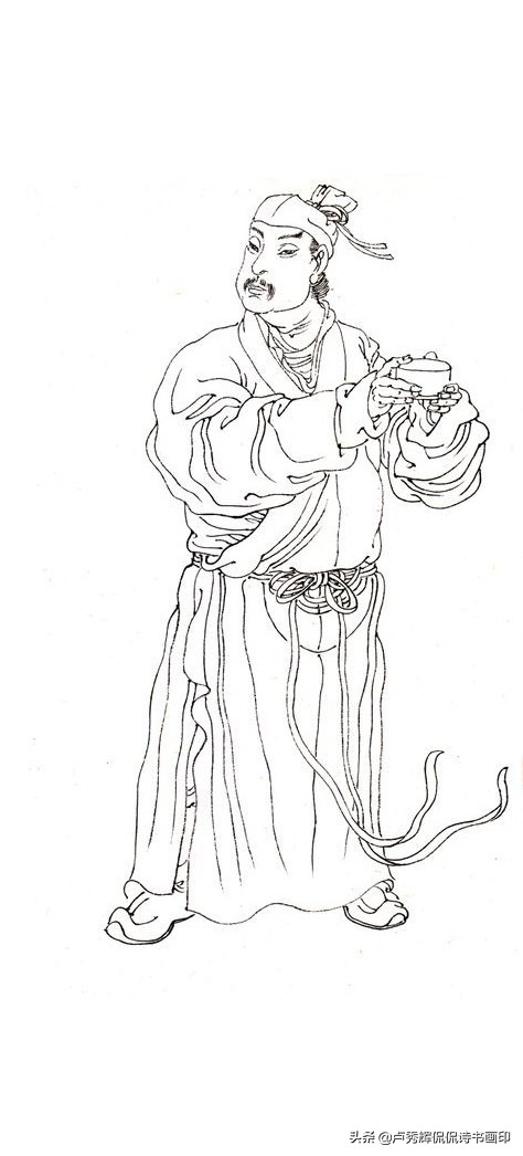 *德朱**润以书入画，薰天富贵那足恃，厚禄未为身后计