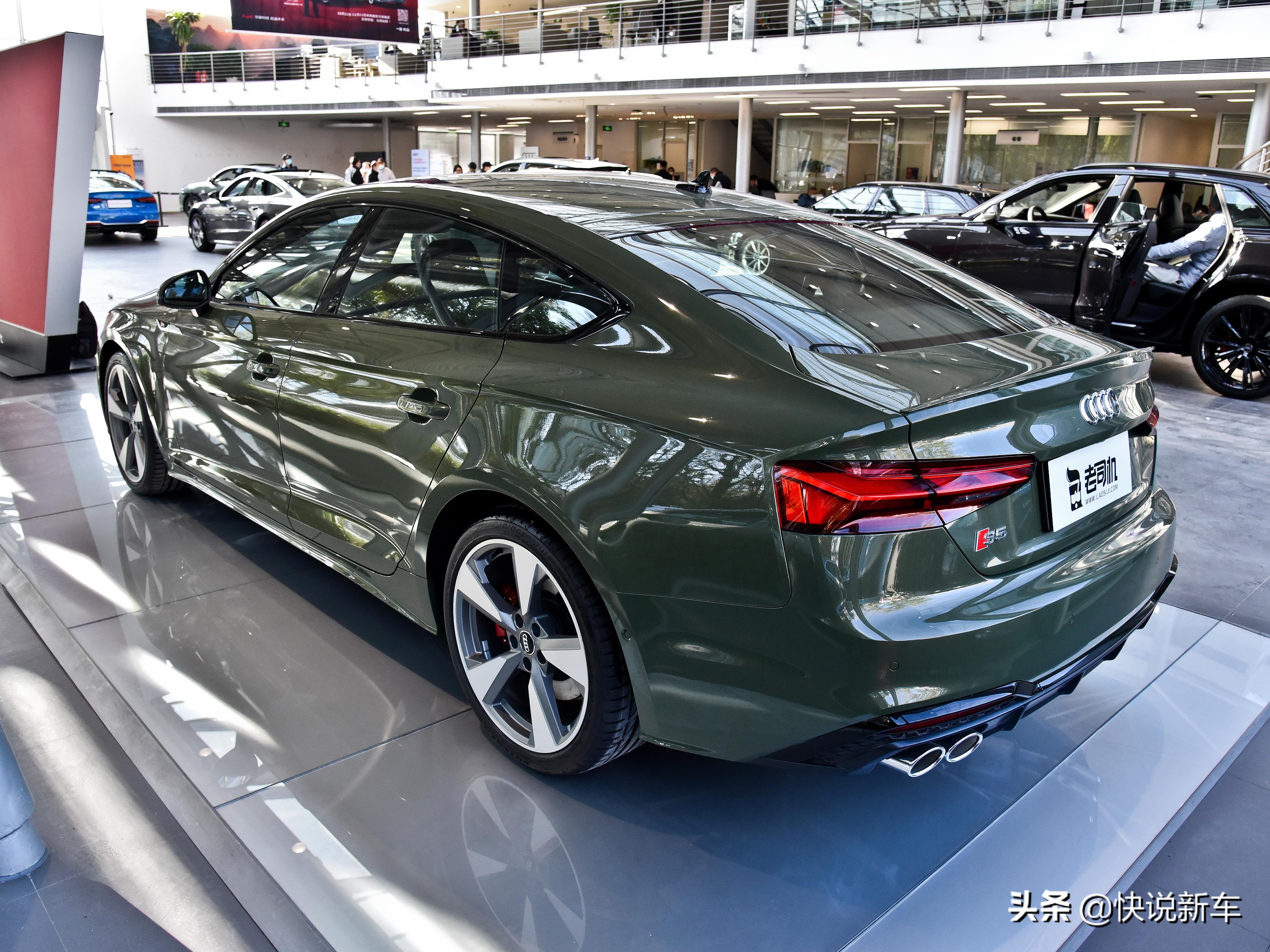 2022款奥迪s5sportback,v6自吸大型轿车