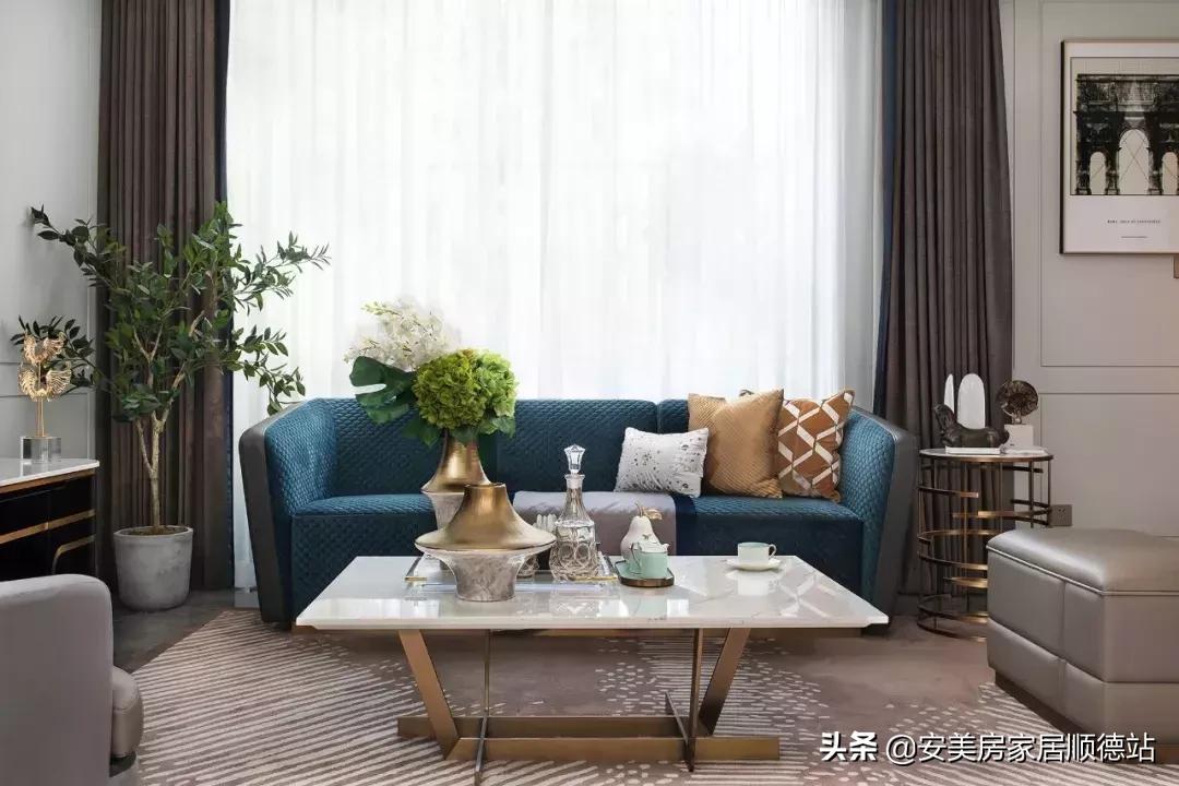 最火轻奢风格样板房别墅,家居现代轻奢别墅