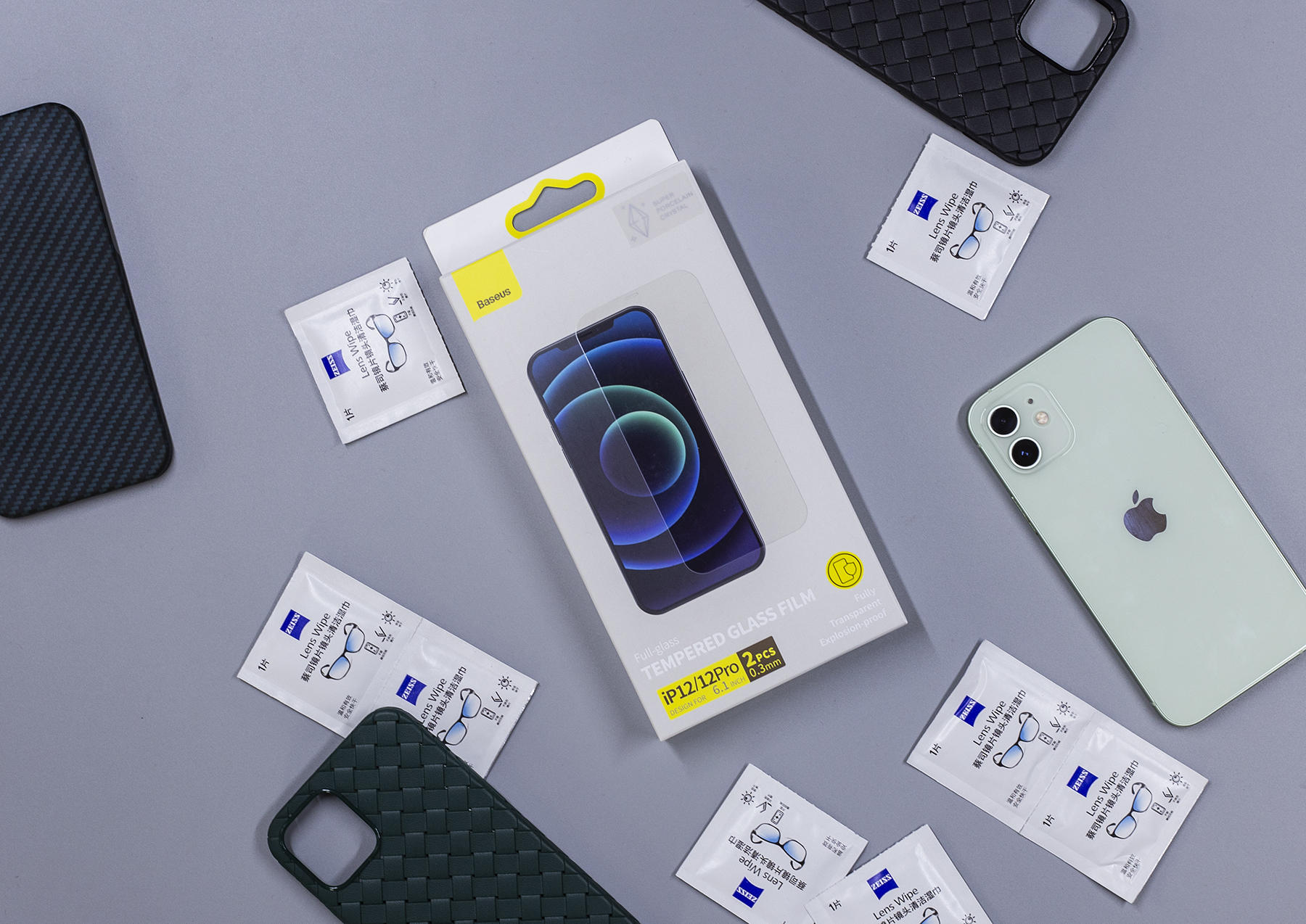 iphone14pro手机膜倍思超瓷晶,苹果12超瓷晶钢化膜贴膜教程