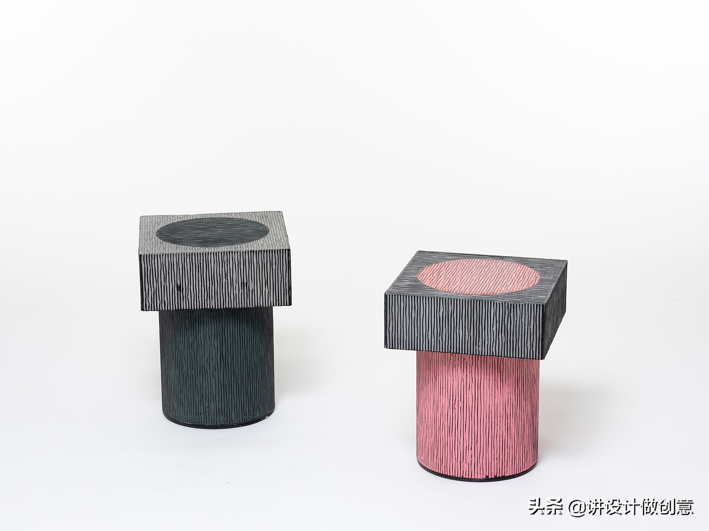 【创意设计】ChihoCheon用瓦楞纸板创造了丰富多彩的家具