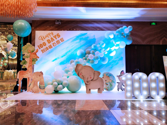 宝宝周岁宴布置教程,沈阳宝宝周岁宴布置