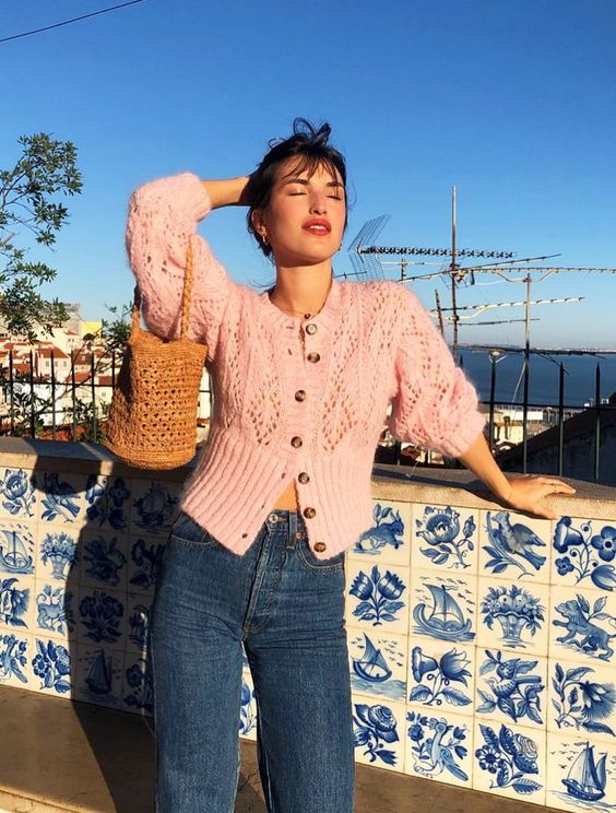 入秋毛衣怎么搭配好看,入秋毛衣