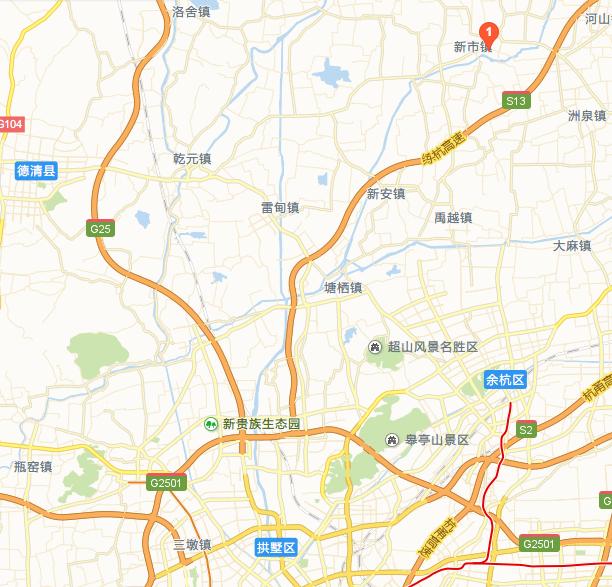 杭州武林门北到新市,杭州周边古镇一日游