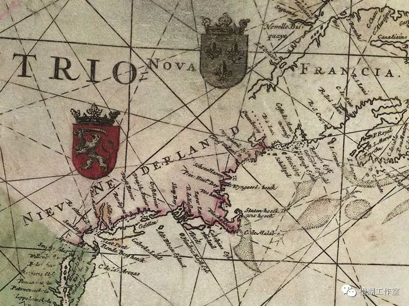 29期~古老羊皮纸上的珍贵海图—威廉.布劳《西印度群岛大西洋》