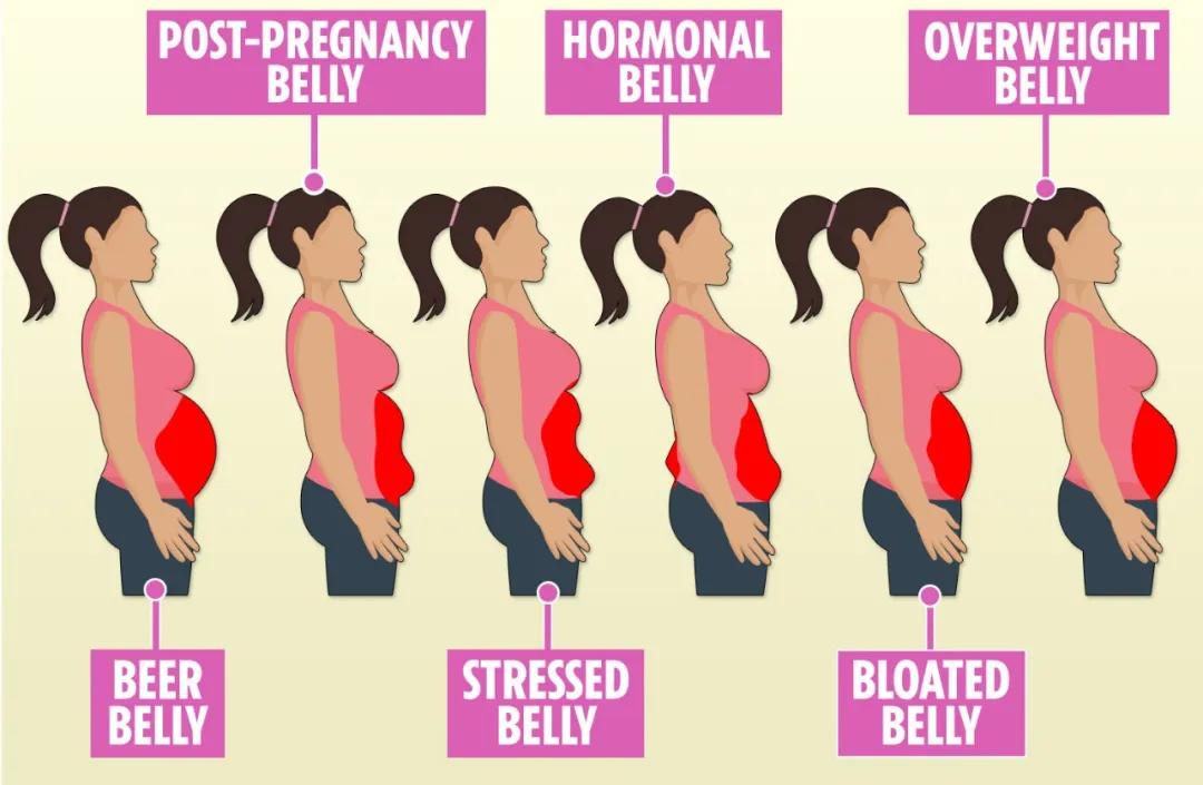复工后突然感觉压力大,上腹部肥胖的6大原因及对策