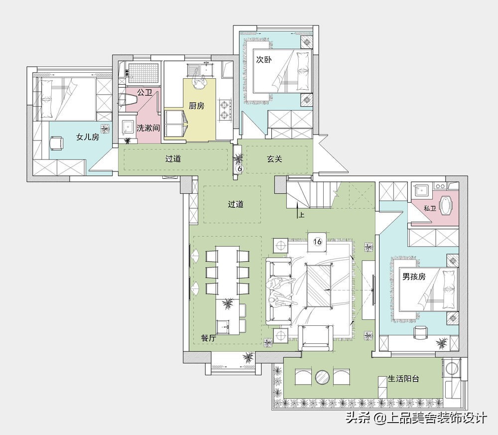 大横厅户型意式极简风,大横厅户型为何受青睐