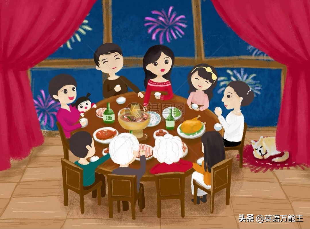 除夕年夜饭哪里吃？送给大家就餐常用的英语口语表达！