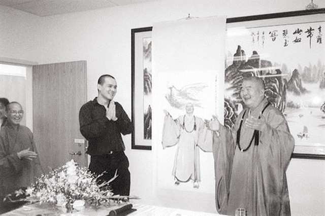 著名画僧史国良,出家的画家史国良