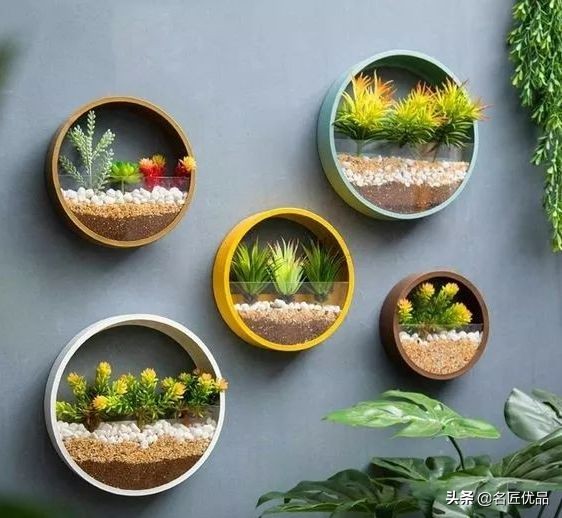 简单的创意墙饰,创意墙壁挂画设计