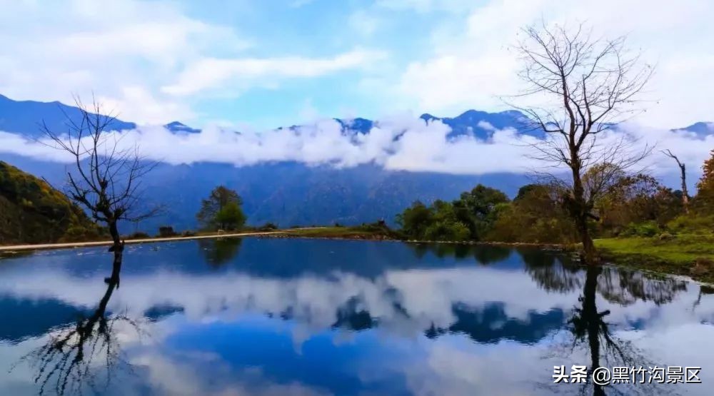 12月份的黑竹沟风景区,黑竹沟篝火晚会