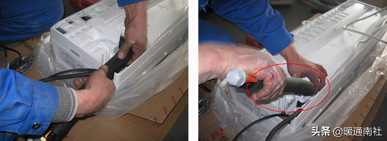变频空调移机安装视频教程,变频空调安装注意事项