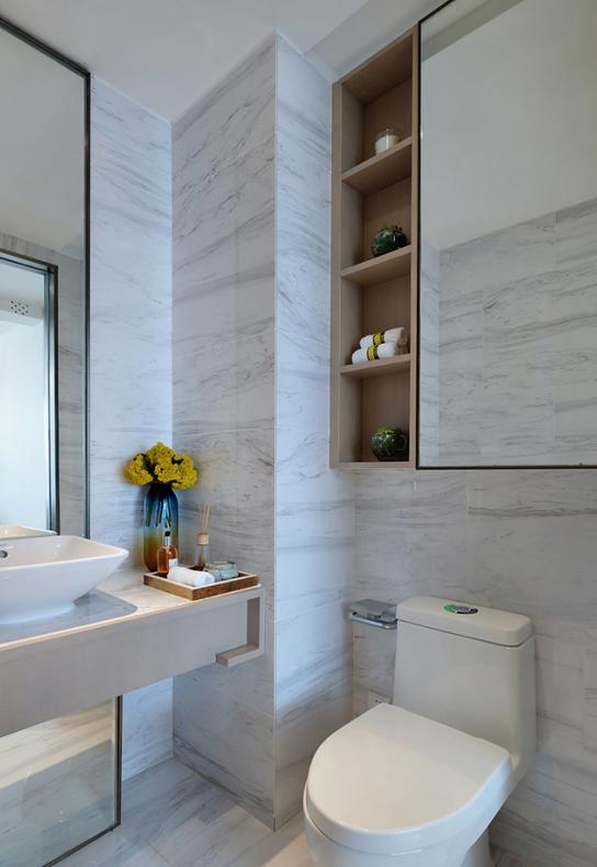 家里卫生间小怎么解决,两个卫生间太小解决方法