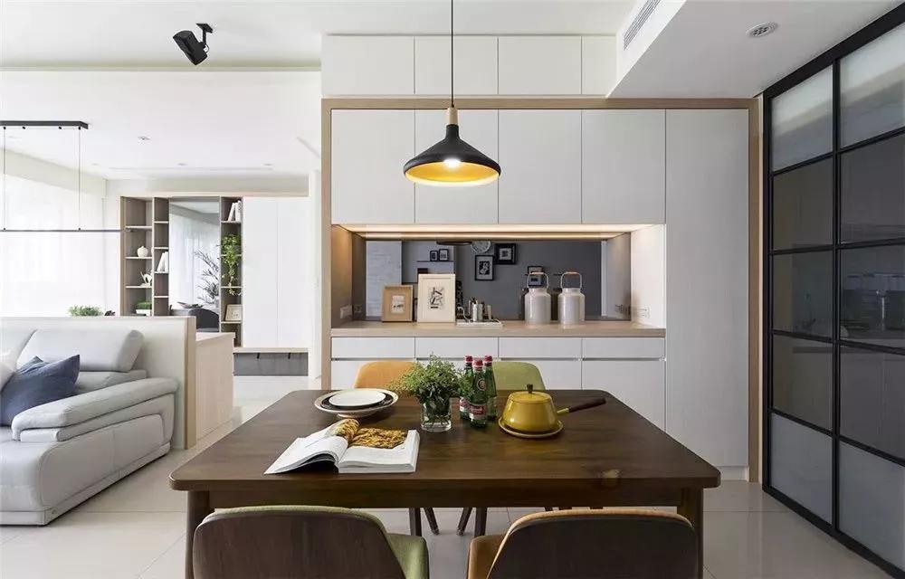 餐厅中间怎么装修好看,餐厅装修怎么省成本