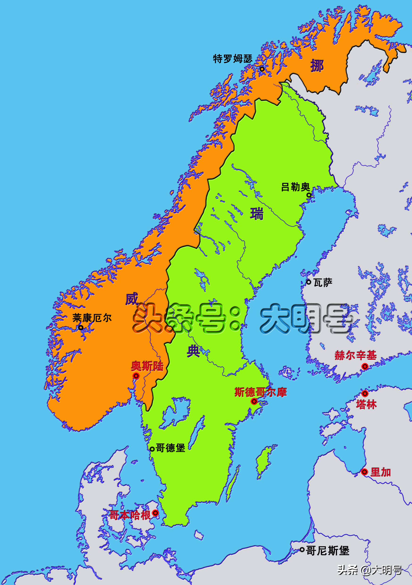 瑞典版图退化史,瑞典巅峰时期的领土