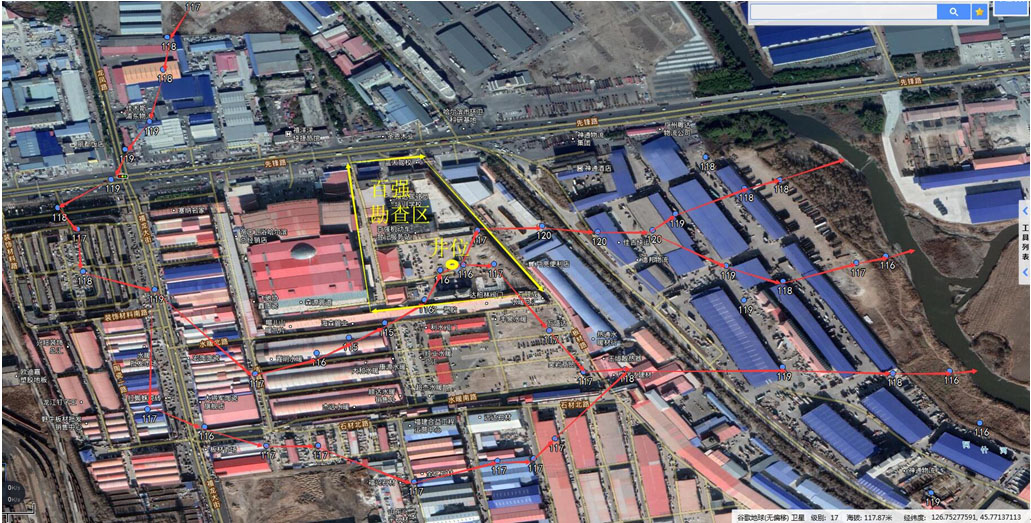 由低高程点查找隐伏断裂带方法及其有效性