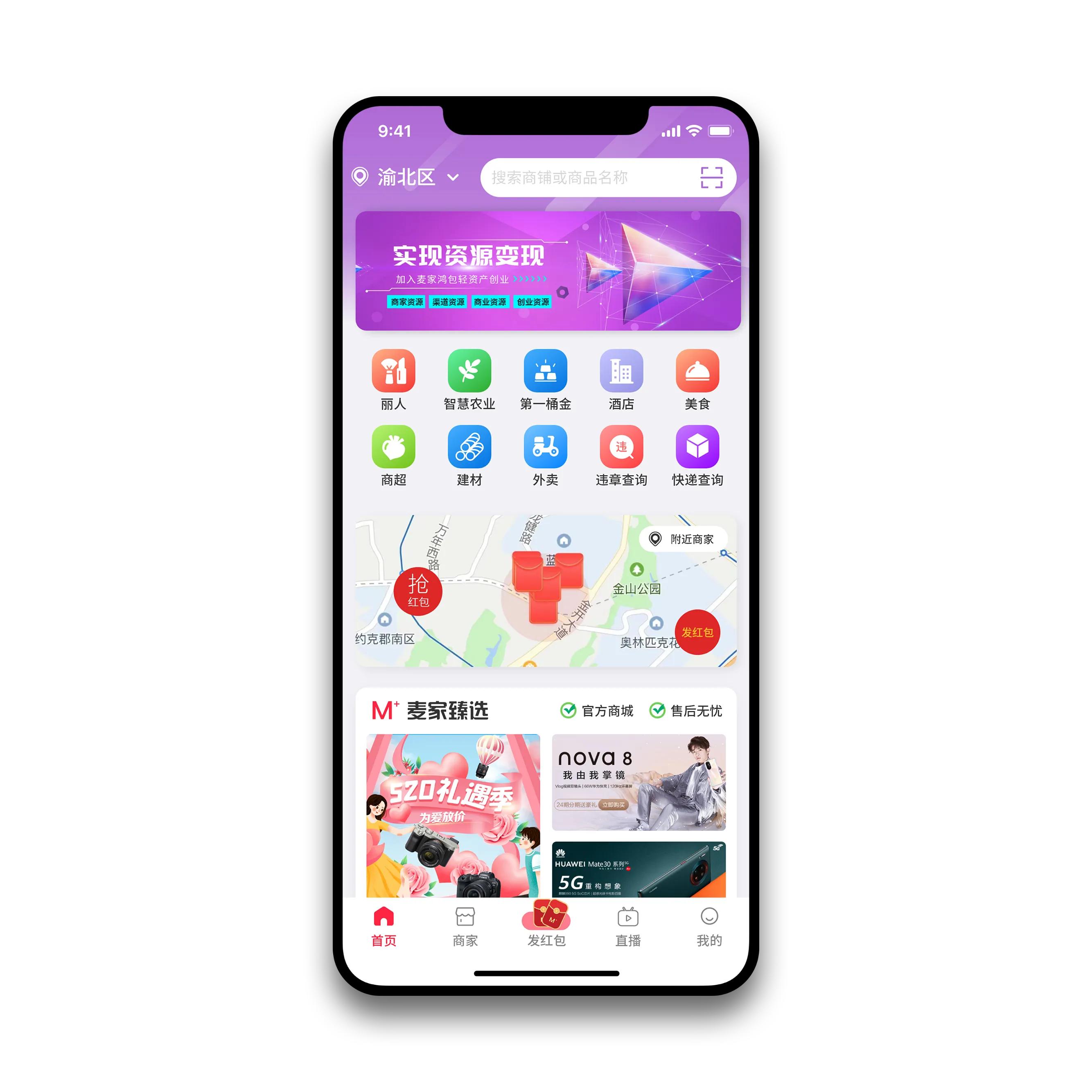 麦家鸿,麦家鸿包