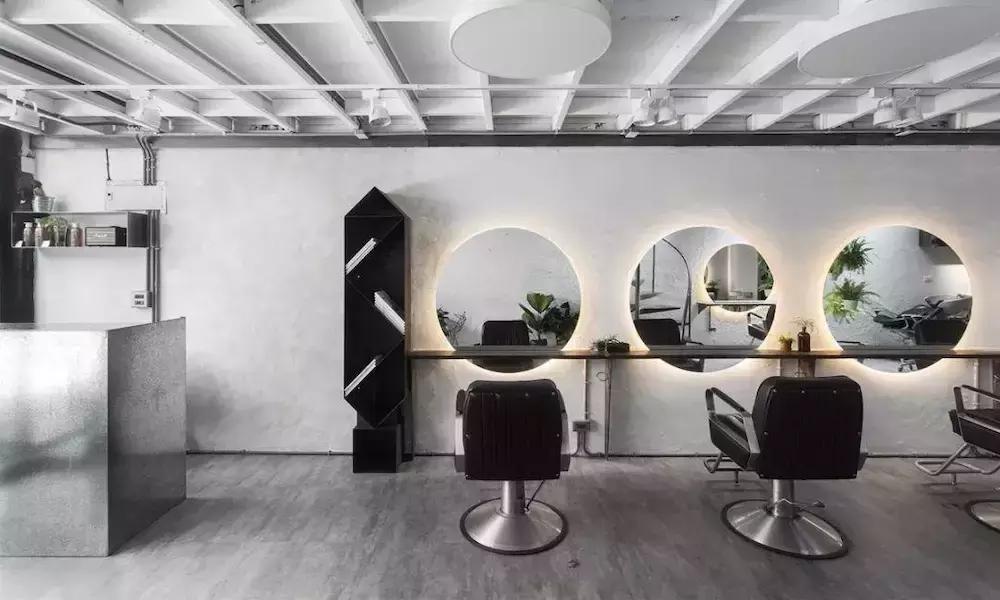 发廊角落绿植,发廊适合放的绿植