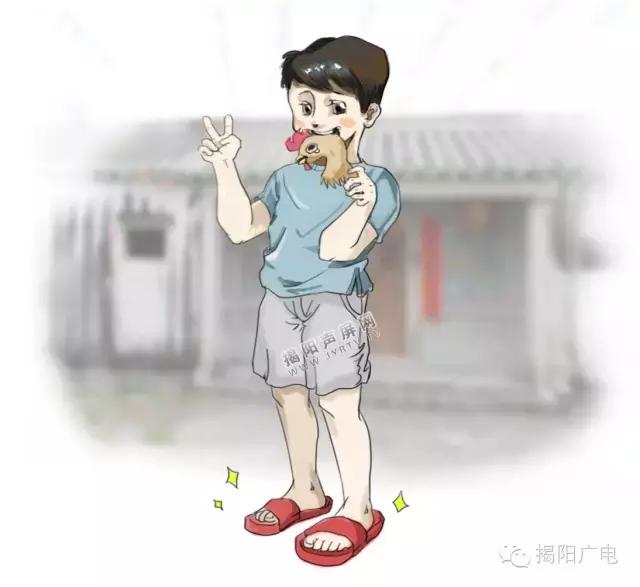 红木屐潮汕,潮汕人男15岁出花园穿木屐