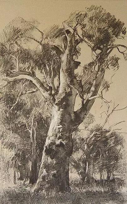 40张经典素描风景图快拿去临摹吧,最好看的素描风景图片