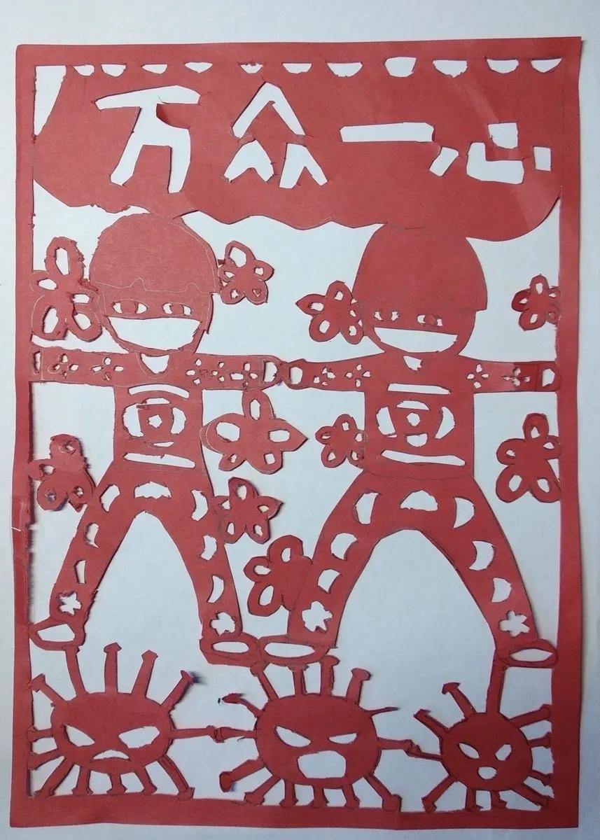 非遗传承人以艺抗疫致敬医护,以艺战疫剪纸致敬最美逆行者