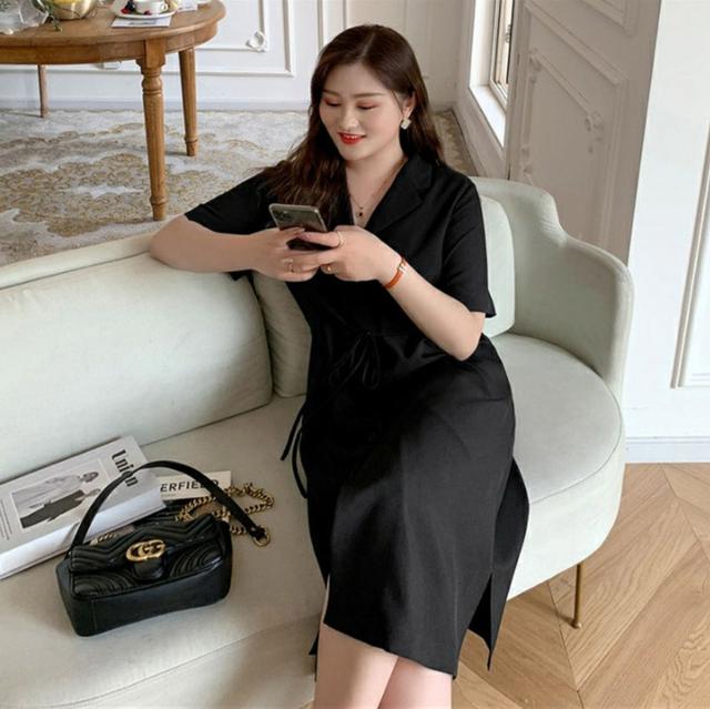 大码女装怎么挑选尺寸,肩宽微胖女孩大码女装