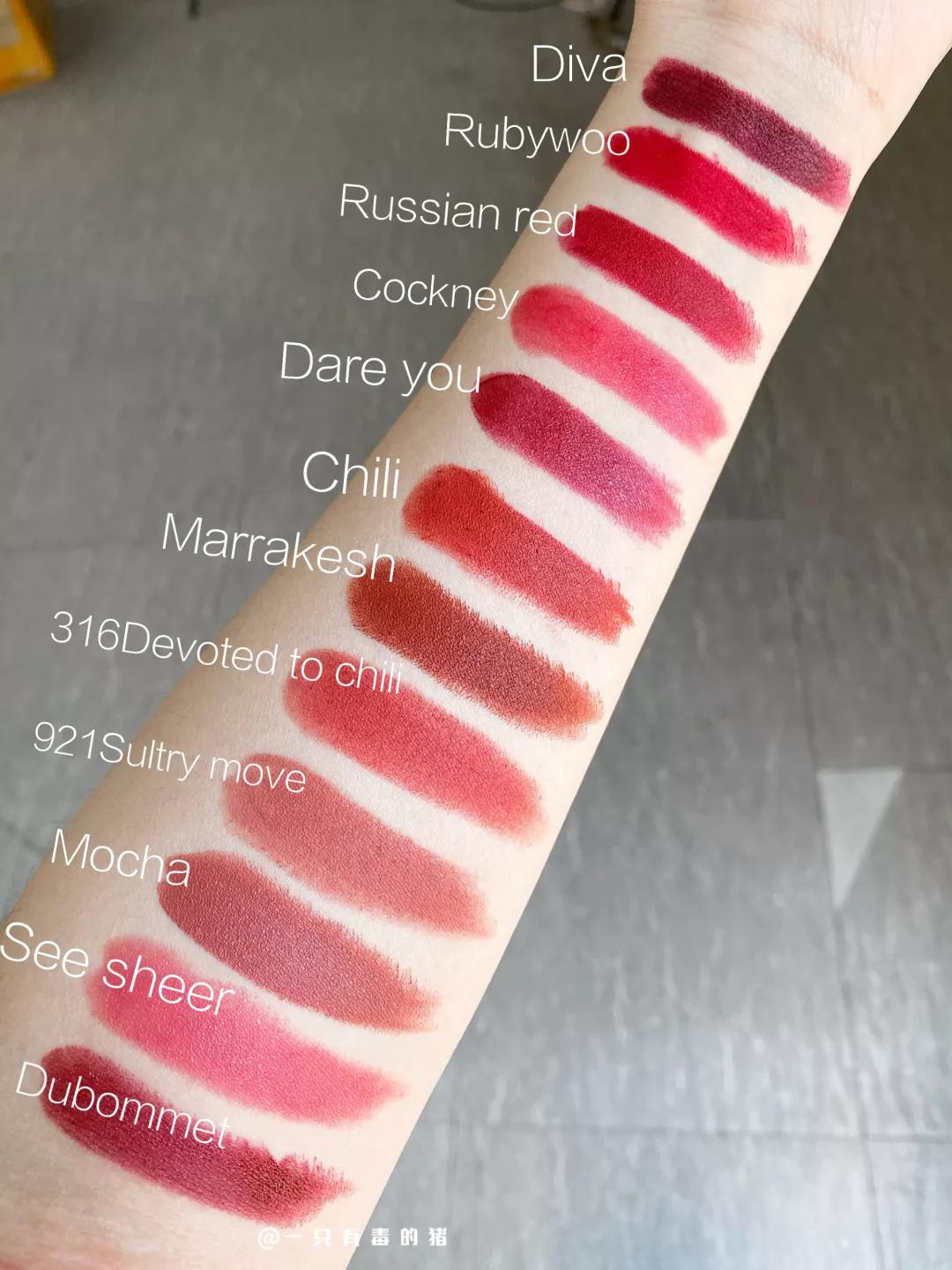 2021推荐10支必买口红mac,mac12支限量版口红2020