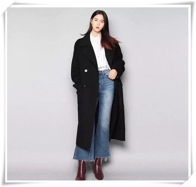 长大衣可以搭配长阔腿裤吗,长大衣阔腿裤优雅高级谁穿谁美