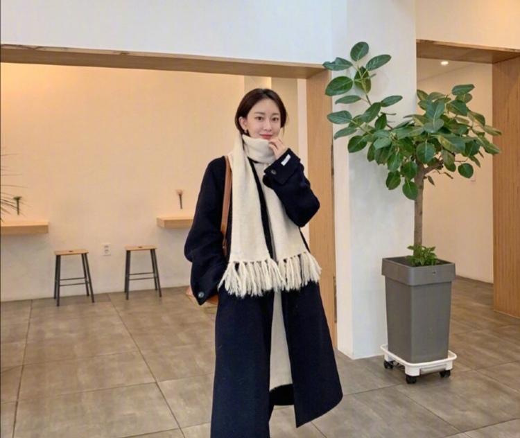 韩国博主穿搭高级冬微胖,韩国小个子博主冬季穿搭