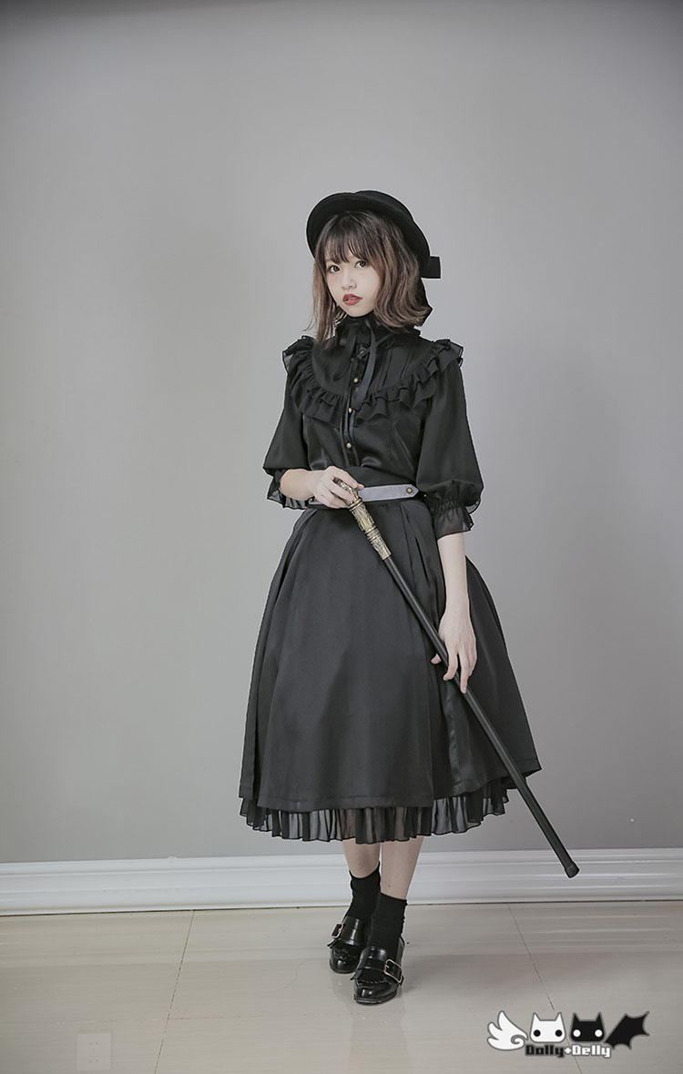 lolita裙甜酷风暗黑系,lolita裙推荐暗黑风