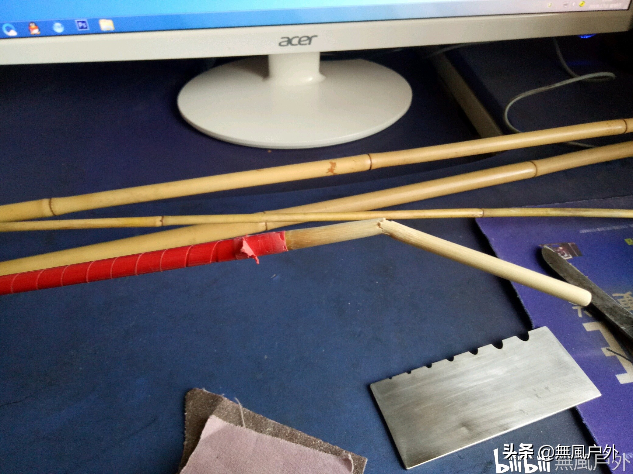 竹制鱼竿怎么用最好呢图解,竹鱼竿diy教程拼接