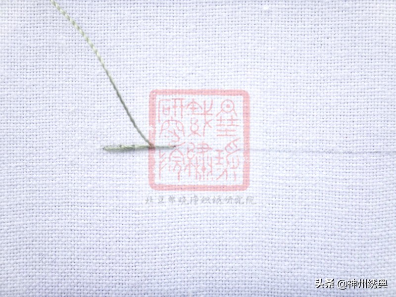 刺绣针法自学教程大全视频,刺绣怎么藏针