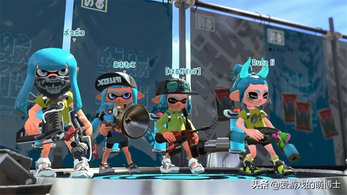 switch游戏喷射战士2怎么玩,射击游戏超多玩法不肝不氪超解压