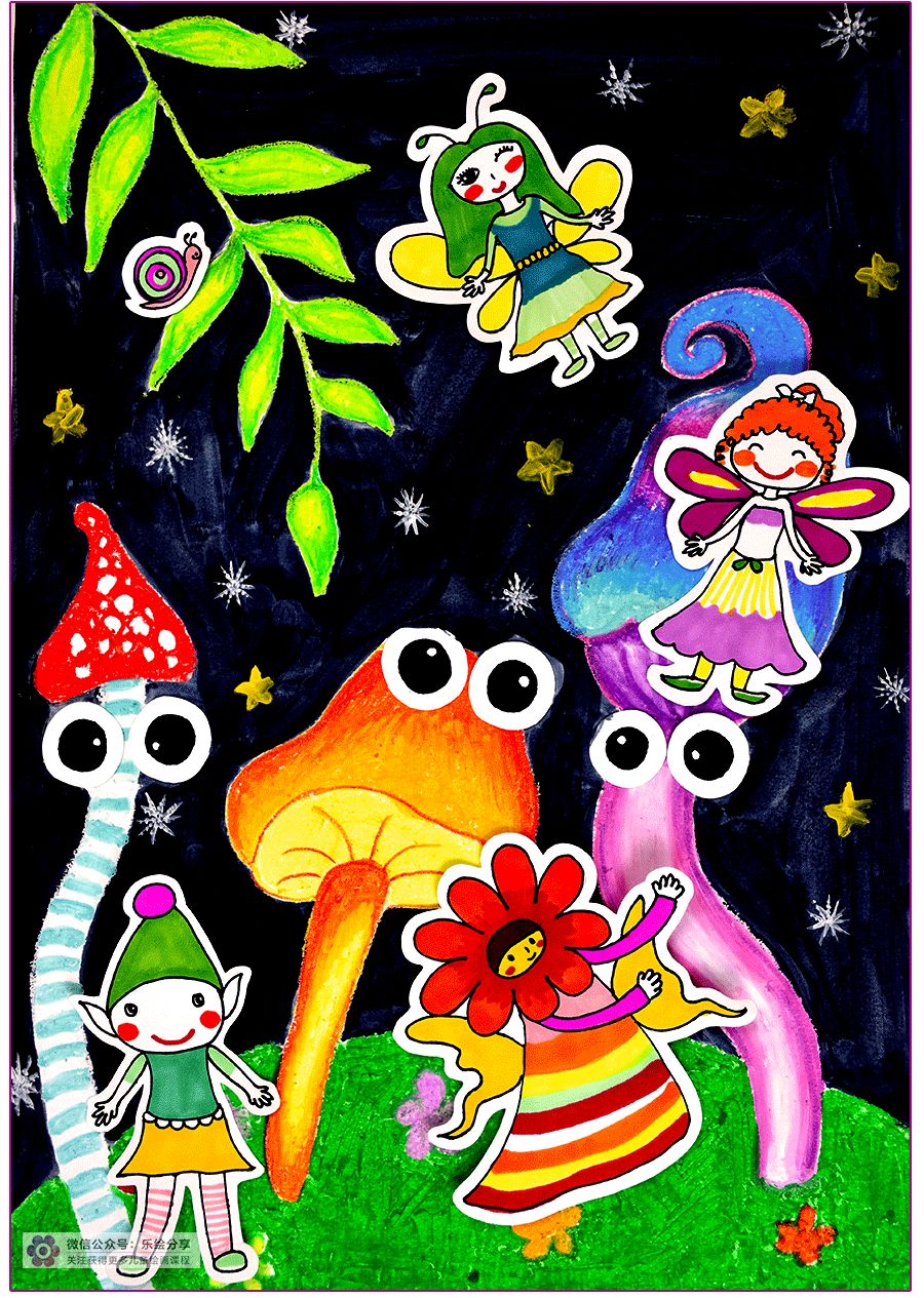 美丽的城堡绘画,儿童画城堡绘画教程