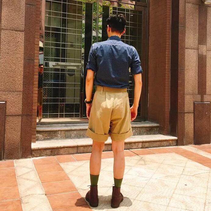 4分短裤军装男休闲,男士连帽工装短裤