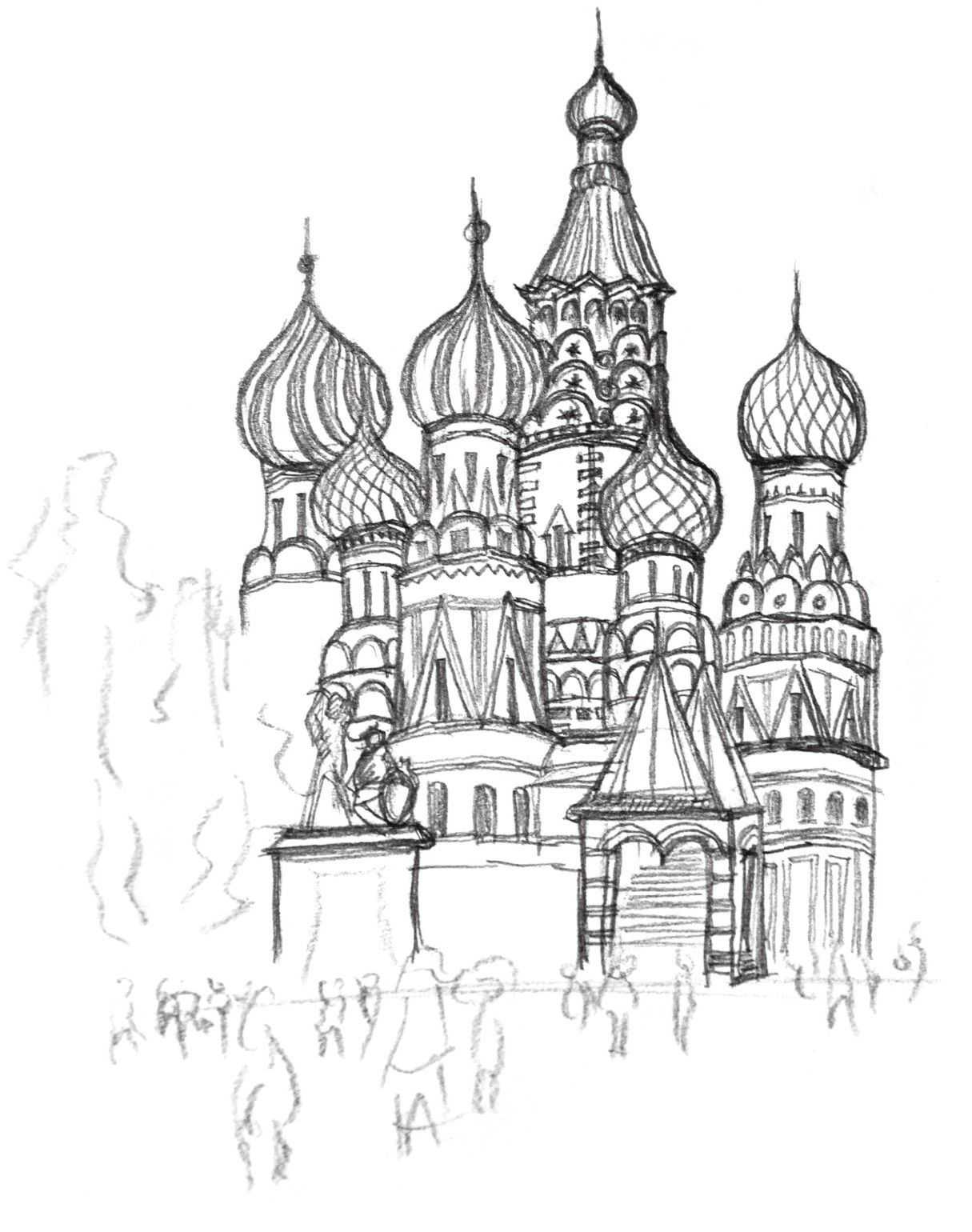 速写建筑入门基础画图片,速写画房子初学者入门教程