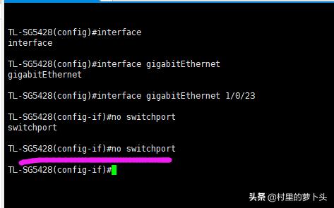 TP-LINKTL-SG5428三层交换机DHCP中继配置爱快路由器