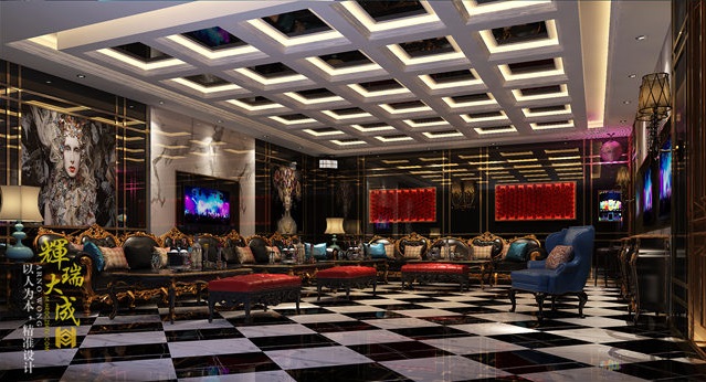 藏西ktv,辉瑞大成娱乐空间ktv设计