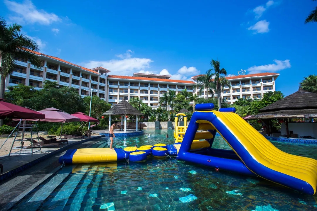 广东威尼斯水上度假村推荐,水上威尼斯一楼带花园