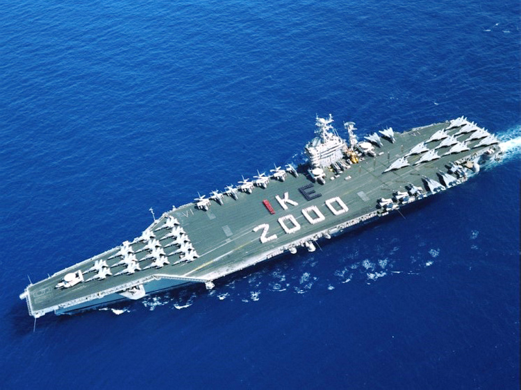 003型航空母舰最新进展,美国现有几艘航空母舰在世界各地