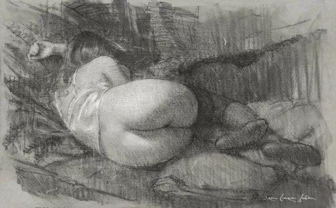 梅伦利斯顿素描作品欣赏,卡梅伦利斯顿作品