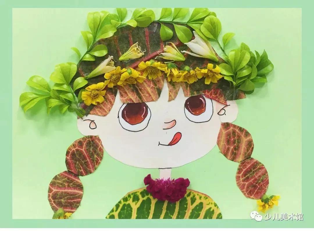 拼贴画创意作品手工小学,拼贴画创意美术教程