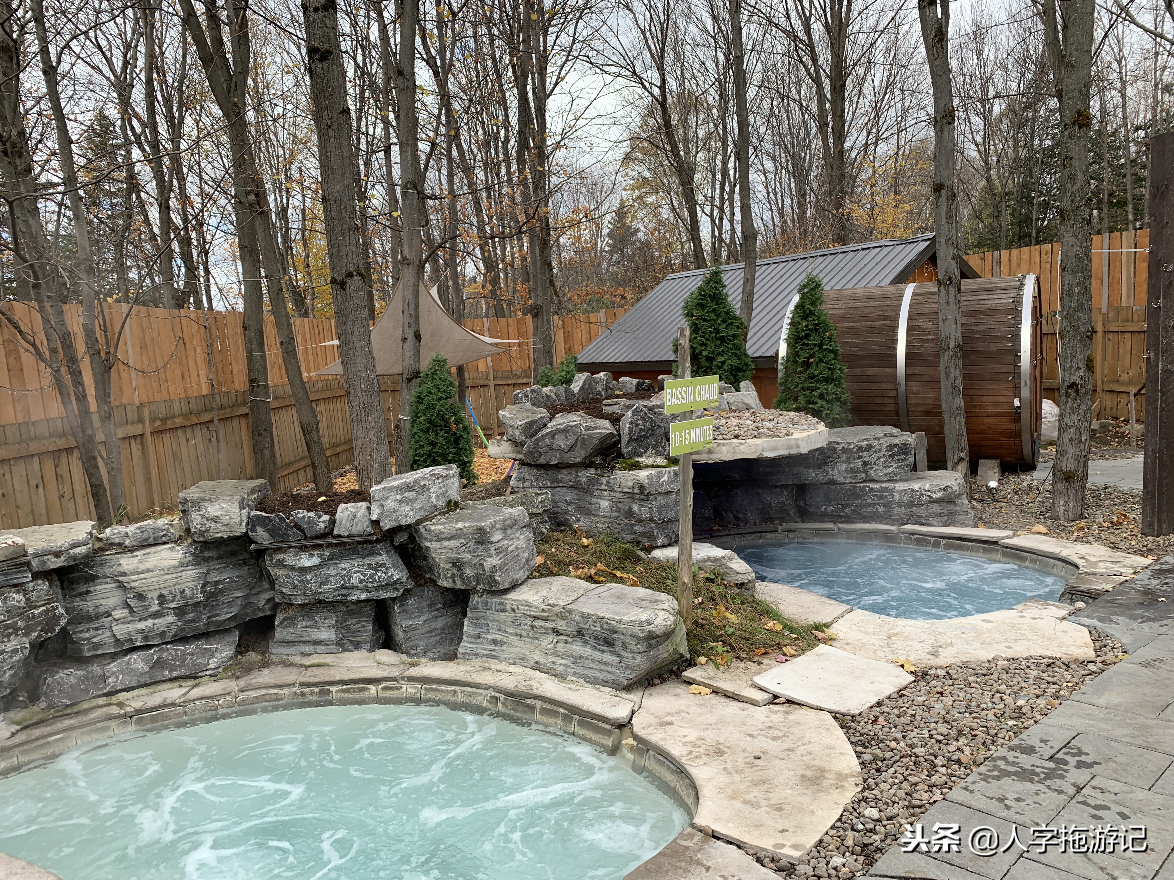 冬日极客,加拿大Wendake穿着狼爪去狼族