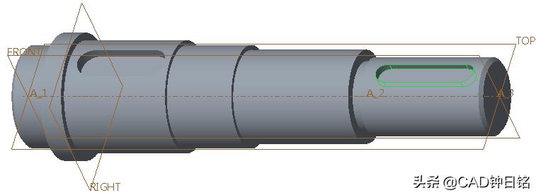 proe阶梯轴,creoproe阶梯轴怎么设计