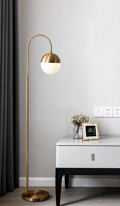 简约中式落地灯图片大全,极简轻奢无主灯效果图